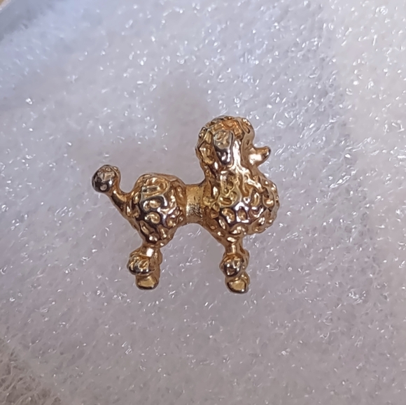 Gold Poodle Tac Pin - Picture 8 of 10
